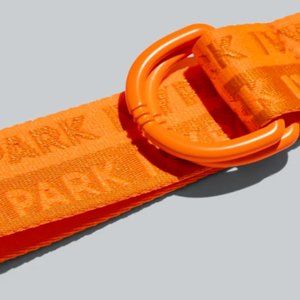 **SOLD** Adidas x Ivy Park logo belt (M/L) Orange